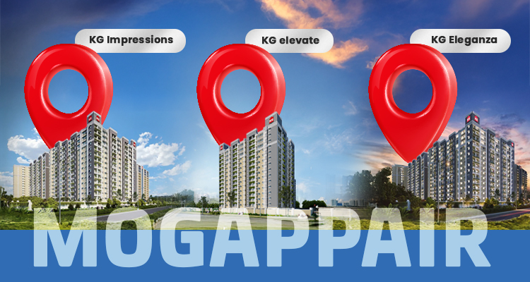 Luxury flats in Mogappair – 2 & 3 BHK apartments for sale