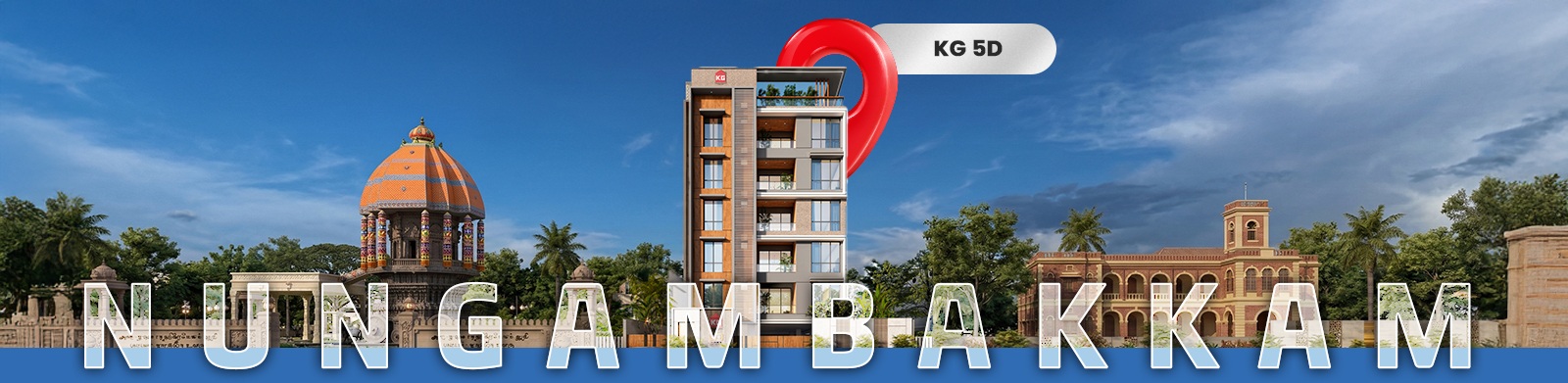 2 BHK and 3 BHK apartments for sale in Nungambakkam