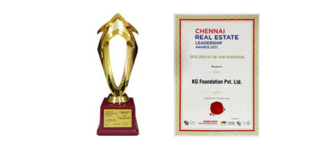 Chennai Real Estate Leadership Awards 2017 Developer Project of the Year Residential KG Foundation Pvt. Ltd.