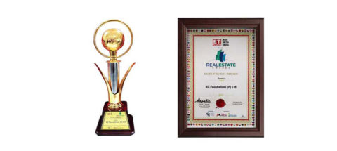 ET Now (Rise With India) Real Estate Awards Builder of the Year – 2018 KG Foundation Pvt. Ltd.